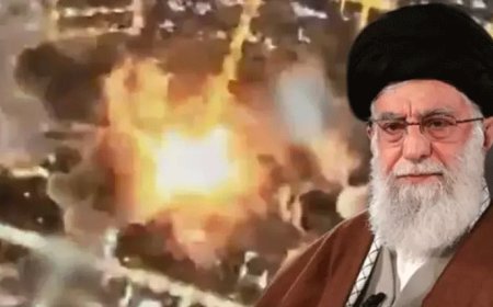 Hamaney'in konutunun vurulma anı ortaya çıktı: 50 savaş uçağıyla bomba yağdı