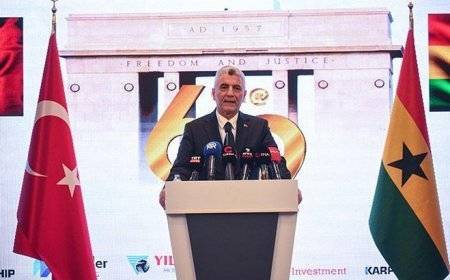 Bakan Bolat: Gana ile ticaret hacmi hedefimiz 1 milyar dolar