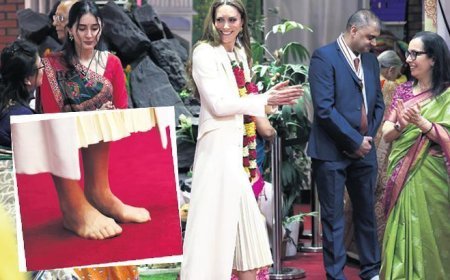 Çıplak ayaklı prenses