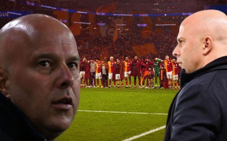 Arne Slot'tan Galatasaray itirafı: 'Oynadığım hiçbir deplasmana benzemiyordu!'