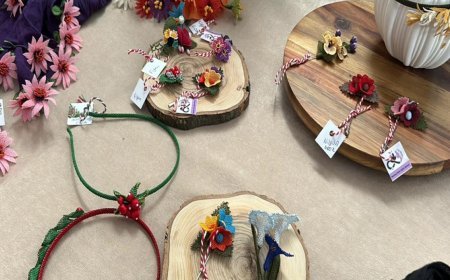 Tekirdağ'da kadın merkezlerindeki kursiyerlerin el emeği ürünleri sergilendi