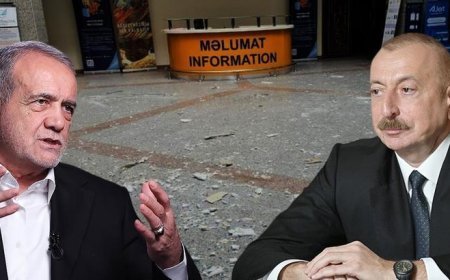 Nahçıvan'a isabet eden dron sonrası ilk temas! Pezeşkiyan, Aliyev ile görüştü