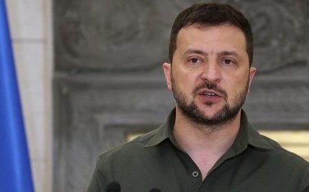 Zelenskiy, Orta Doğu'daki gelişmeler nedeniyle üçlü müzakerelerin ertelendiğini belirtti