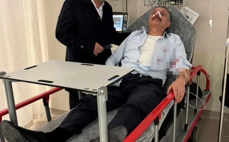 Öğrenci yakını, okul müdürünü dövdü