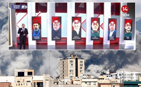 Son dakika... Hedefteki 6 İranlı isim! İsrail TV'sinde tek tek isim verdiler