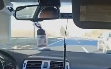 Polisi peşine böyle taktı: O anlar kamerada