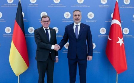 Dışişleri Bakanı Hakan Fidan, Alman mevkidaşı Wadephul ile Ankara'da bir araya geldi