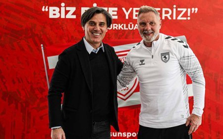 Montella’dan Rayo Vallecano maçı öncesi Samsunspor'a ziyaret!