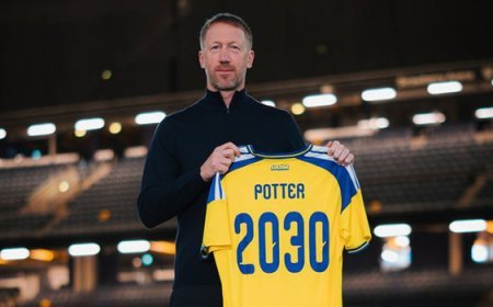 İsveç Milli Takımı'nda Graham Potter'ın sözleşmesi uzatıldı