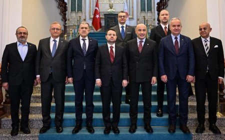 Adalet Bakanı Gürlek, Türkiye İhracatçılar Meclisi heyetini kabul etti