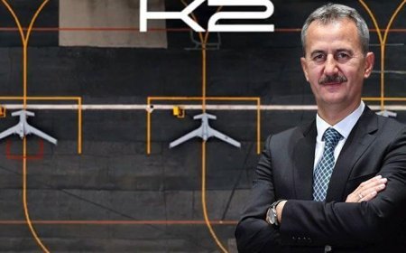 SSB Başkanı Görgün'den 'K2 Kamikaze İHA' paylaşımı