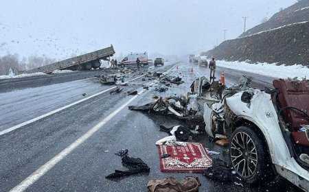 Bitlis'te feci kaza: 2 ölü, 5 yaralı