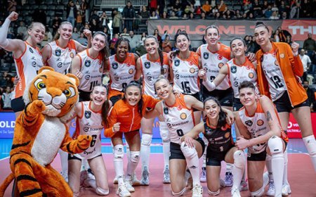 Eczacıbaşı Dynavit kazandı! Aydın Büyükşehir Belediyespor Sultanlar Ligi'ne veda etti