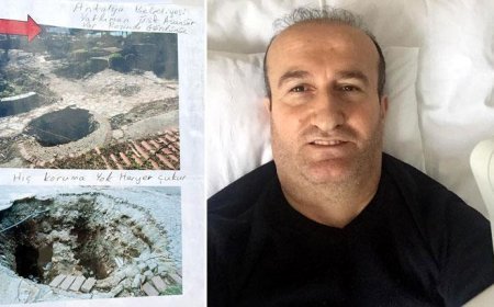 Antalya’da şehir merkezinde çukura düştü; 1 milyon lira tazminat kazandı: Ömrümü yediler