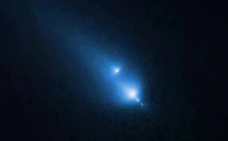 Hubble’dan nadir gözlem. Kuyruklu yıldızın son anları kaydedildi