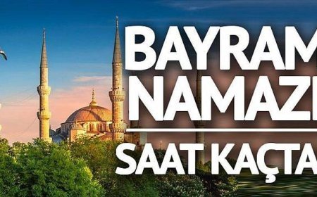 Çorlu’da bayram namazı saati belli oldu