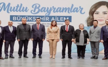 BÜYÜKŞEHİR AİLESİ BAYRAMLAŞTI