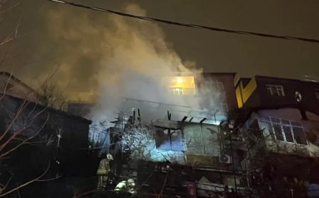 Sarıyer’de iki gecekondu alev alev yandı: 6 yaralı