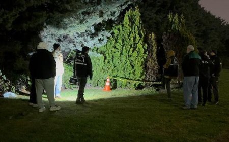 Ümraniye'de parkta erkek cesedi bulundu