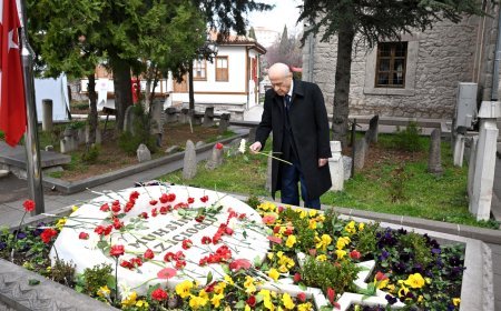 Bahçeli'den Muhsin Yazıcıoğlu'nun kabrine ziyaret