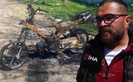 Gelen cezayı görünce bunalıma girdi! Motorunu ateşe verdi: Sıfırı zaten 50 bin TL