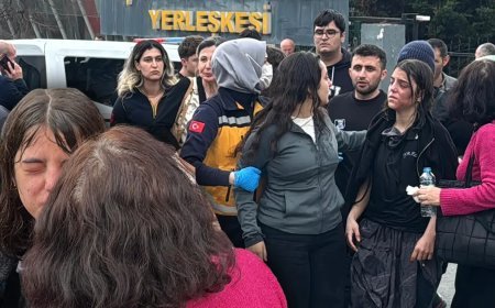 Lise laboratuvarında deney sırasında patlama. Öğrencilerin elleri ve yüzleri yandı