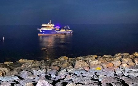 Karaya oturan balıkçı teknesinin kaptanı tahliye edildi