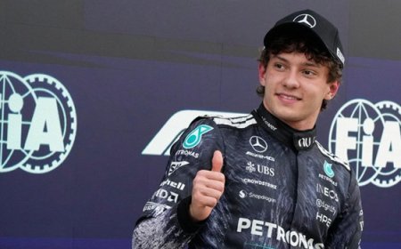 Formula 1 Japonya Grand Prix'sinde zafer Kimi Antonelli'nin!