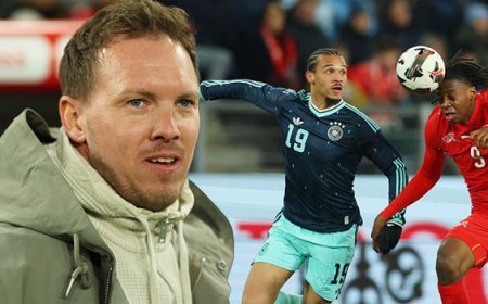 Leroy Sane'ye Nagelsmann'dan destek!
