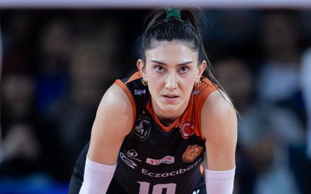 Eczacıbaşı'nda Yaprak Erkek'ten VakıfBank sözleri: 'Hedefimiz bu seriden galip ayrılmak!'