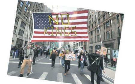 ABD’de ‘Krallara Hayır’ eylemleri