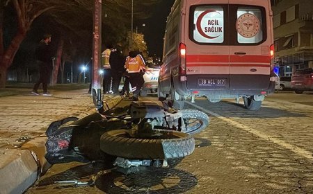 Yer: Kayseri! Polisten kaçan ehliyetsiz motosiklet sürücüsüne 336 bin lira ceza verildi