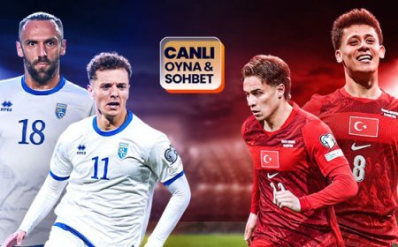 A Milli Takım, Dünya Kupası’na gitmek için Kosova karşısında! Kritik maçın heyecanı canlı sohbet ile Misli’de