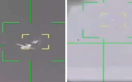 İran görüntüleri paylaştı! ABD üretimi İHA'lar böyle vuruldu