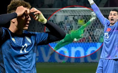 A Milli Takım'da Uğurcan Çakır kalesinde büyüdü: Kosova'da hayat veren dokunuş!