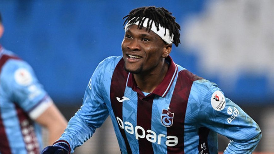 Trabzonspor'dan Chibuike Nwaiwu için sakatlık açıklaması!