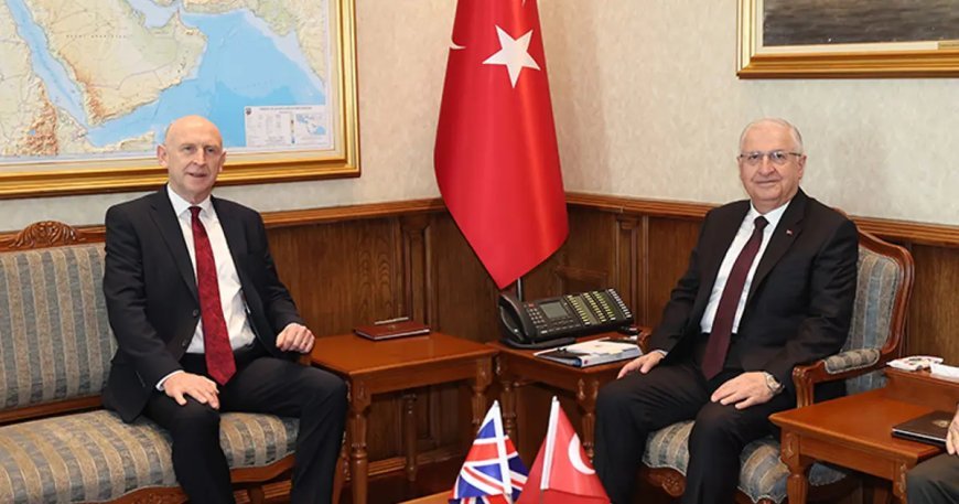 Bakan Güler, İngiliz mevkidaşı Healey ile görüştü