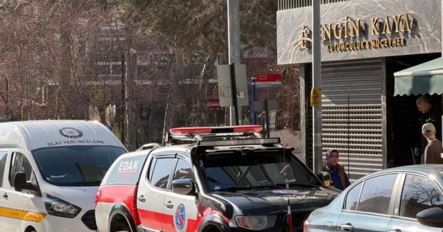 30 saniyede milyonluk soygun. Altınlarla kaçtılar