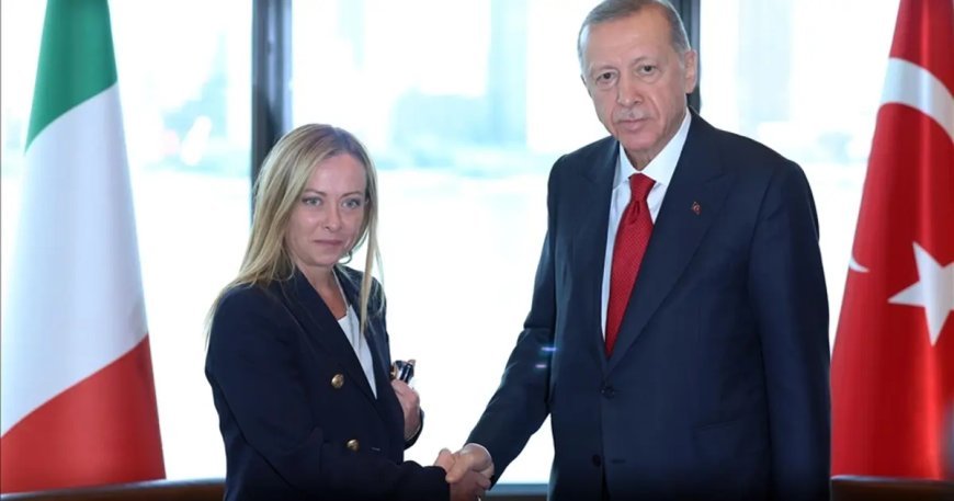 Cumhurbaşkanı Erdoğan'dan İran diplomasisi: İtalya Başbakanı Meloni ile görüştü