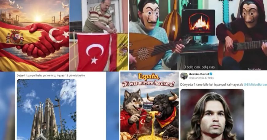 Sosyal medyada İspanya rüzgarı