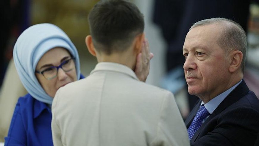 Cumhurbaşkanı Erdoğan, devlet himayesindeki çocuklarla iftarda bir araya geldi