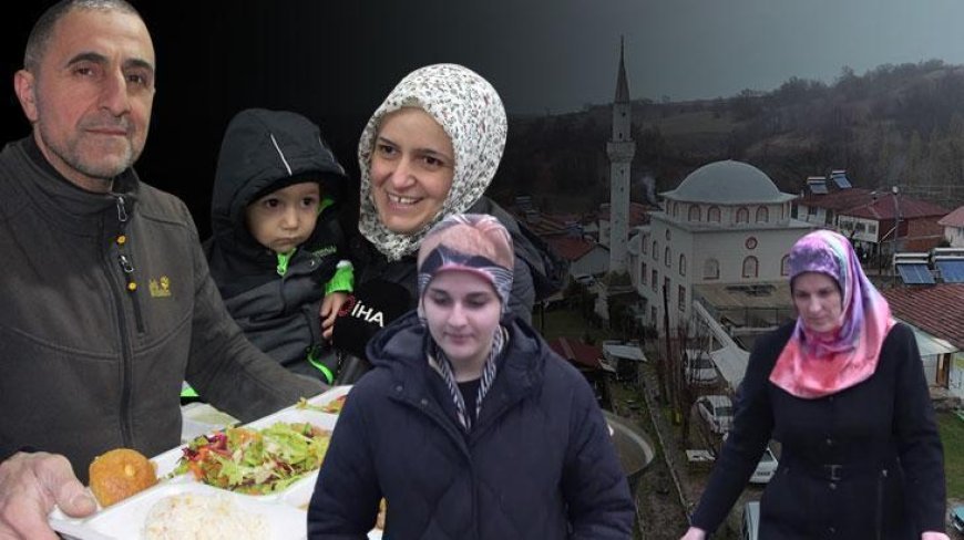 Köyde ezber bozan gelenek! Kadınlar yemek yapmıyor, sofraya erkekler kuruyor: Elimizi bile sürmüyoruz