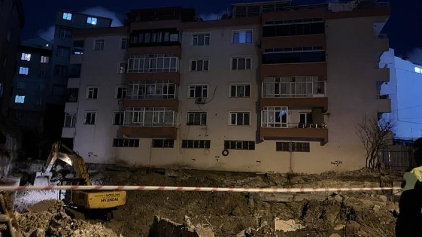 İnşaat kazısı faciaya sebep oluyordu! Bahçelievler'de 5 katlı bina boşaltıldı