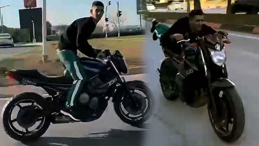 10 kilometrelik kovalamaca kamerada! 'Dur' ihtarına uymadı, kaçış pahalıya patladı