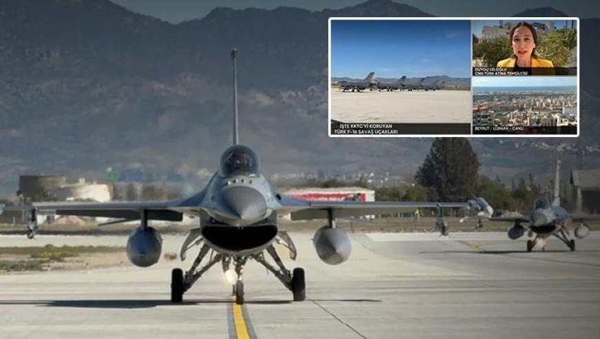 KKTC'deki Türk F-16'ları Atina'yı endişelendirdi! Yunanistan'da ne konuşuluyor?