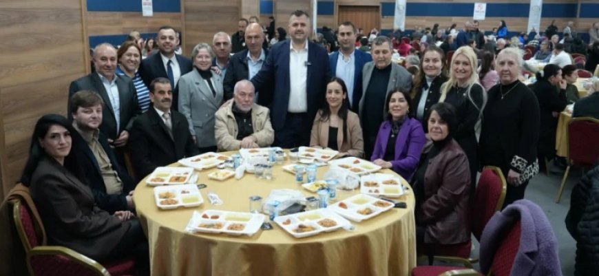 SARAY BELEDİYESİ’NİN ATATÜRK KÜLTÜR MERKEZİ’NDEKİ İFTARINA KATILIM YOĞUN OLDU