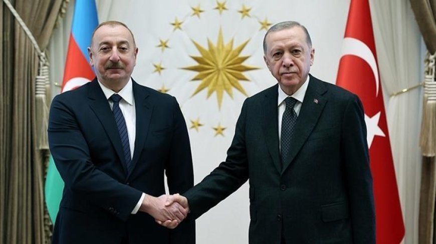 Cumhurbaşkanı Erdoğan, Azerbaycan Cumhurbaşkanı İlham Aliyev ile görüştü
