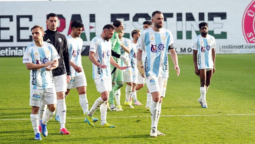 Ümraniyespor, Erzurumspor'un 13 maçlık yenilmezlik serisine son verdi!