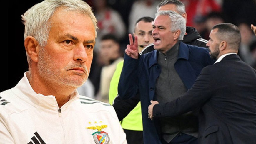 Mourinho'nun cezasına Benfica'dan itiraz: 'Tahrik edildi!'