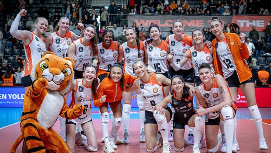 Eczacıbaşı Dynavit kazandı! Aydın Büyükşehir Belediyespor Sultanlar Ligi'ne veda etti